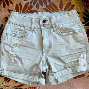 ☀️4/$15 ☀️ NWOT SO brand olive size 0 denim shorts